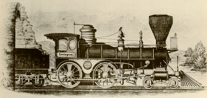 steam locomotive impact